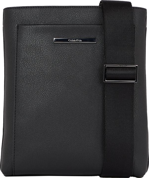 MGA Moderne Bar-Flatpack-Nachrichttasche, Schwarz (49% POLYURETHANE, 51% RECYCLED POLYESTER)