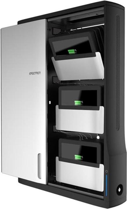 Image du produit Ergotron Zip12 Charging Wall Cabinet