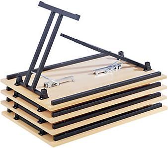 Actual product image kaiserkraft Folding table, with extra strong top (160 x 80 x 72 cm)