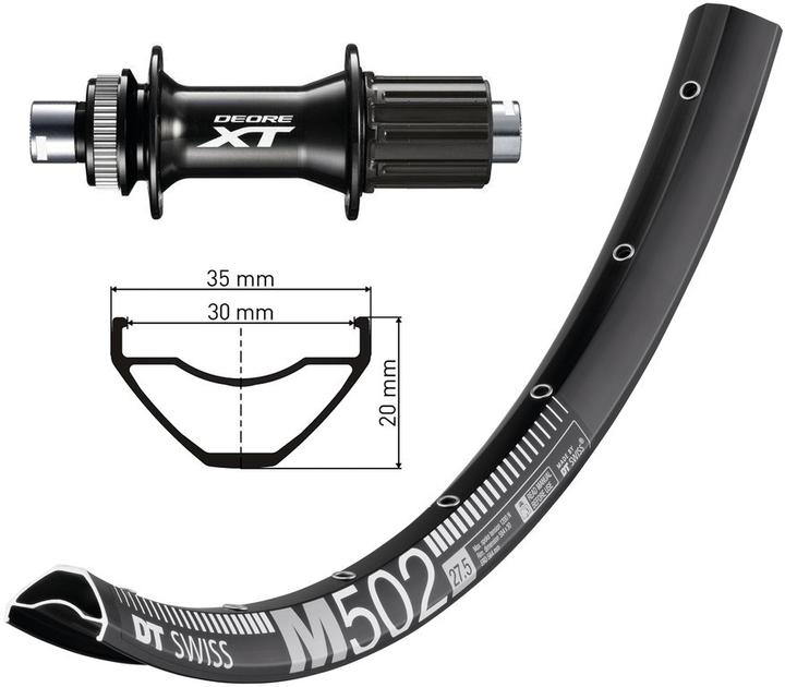 Produktbild DT Swiss TA 12 (5.83")