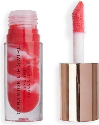 Immagine prodotto Makeup Revolution Lip Swirl Ceramide Gloss Lucidalabbra Rosso Morso 4,5ml (Rosso morso)