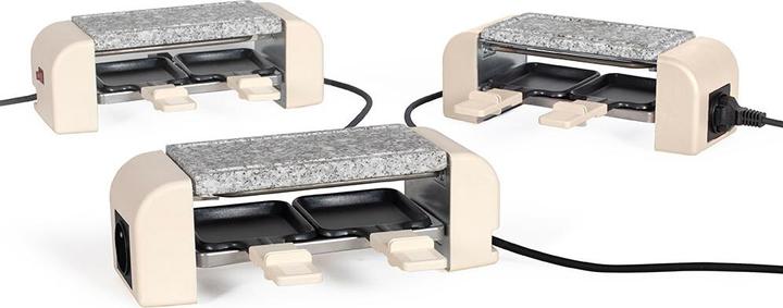 Actual product image Livoo Connectable raclette grill 2 persons