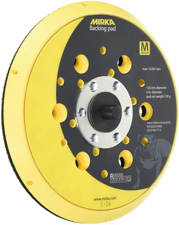 Produktbild Mirka 8292605011 Schleifteller Abranet 516 Zoll Grip 48L Medium, 150 mm (MEDIUM)