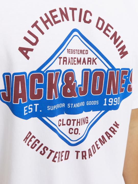 Actual product image Jack & Jones Jjelogo Tee Ss O-Neck 2 Col Ss25 Sn (XL)
