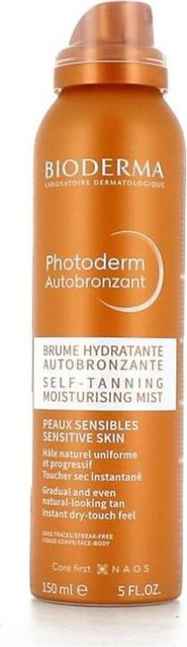 Produktbild Bioderma Photoderm Selbstbräuner Feuchtigkeitsnebel 150ml (Selbstbräunungsschaum, 150 ml)