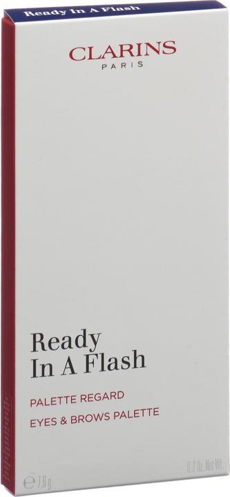 Produktbild Clarins Selfie Ready - Ready In A Flash Palette (Beige, Braun, Gold, Peach, Rosa, Rot)