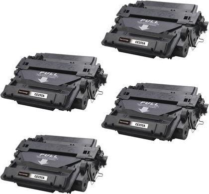 Image du produit Hermex Compatible HP LaserJet Enterprise flow MFP M525c toner noir 4 pièces (CF)