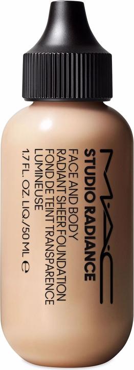 Actual product image MAC Cosmetics Studio Radiance Face and Body Radiant Sheer Foundation (N0)
