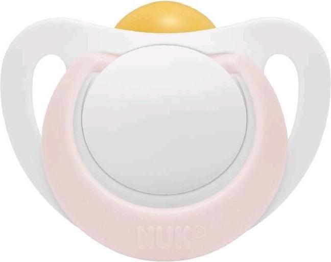 Produktbild NUK Star Latex Baby-Lätzchen 0-6 m rosa