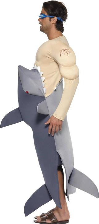 Actual product image Smiffys Mens Man-Eating Shark Costume Set (One size)