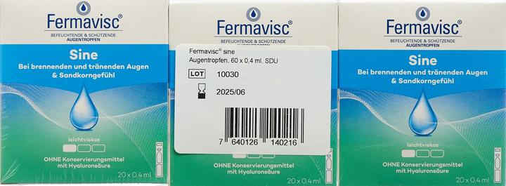 Immagine prodotto OmniVision seno Gtt Opht (24 ml, Fermavisc sine Gtt Opht)