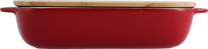 Produktbild KitchenAid overschaal met bamboe deksel - medium - keizer rood