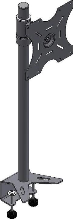 Produktbild edbak MSV2 Monitorhalterung mit Tischklemme, schwarz (Tisch, 46")