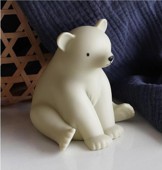 Actual product image A Little Lovely Company Kids night light polar bear mini