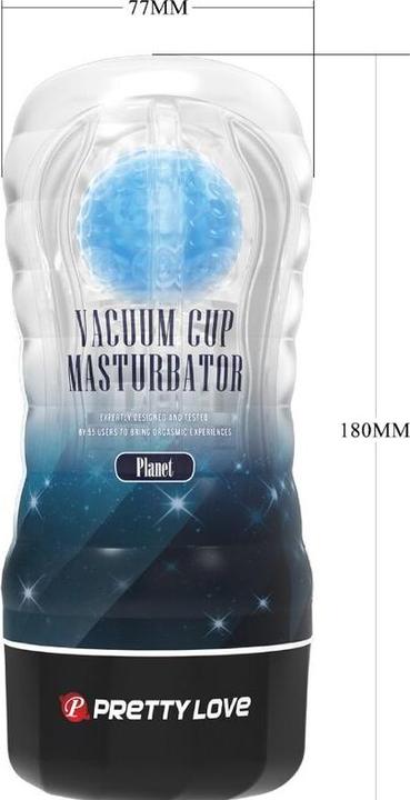 Actual product image Pretty Love Planet Blue Masturbator Sleeve