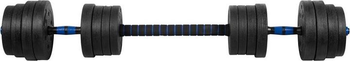 Actual product image Rebel Adjustable bitumen dumbbells with connector 2x15kg ACTIVE (2 x 15 kg)