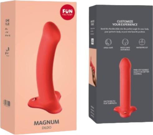 Image du produit Fun Factory - Magnum Dildo Flashy Coral