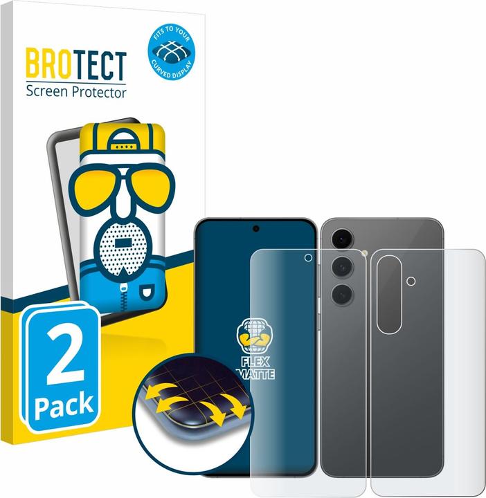 Immagine prodotto BROTECT Full-Screen Pellicola Opaca (2 Pezzo/i, Samsung Galaxy S24 FE)