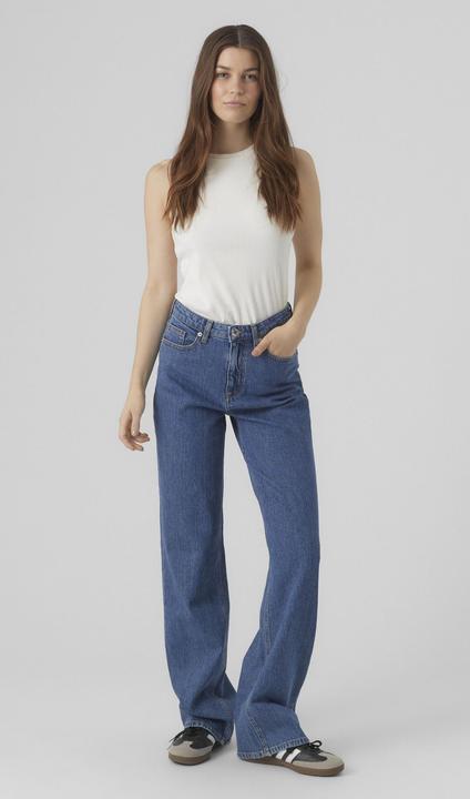 Actual product image Vero Moda VMTESSA Hohe Taille Weit geschnitten Jeans Weit geschnitten (W26/L32)