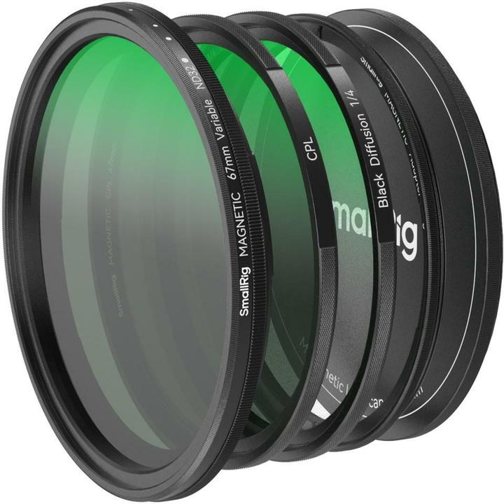 Actual product image SmallRig 5-in-1 Attachable Filter Kit (67 mm, Black Mist Filter, 67 mm)