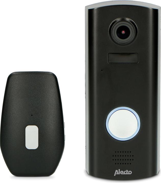 Productafbeelding Alecto WLAN deurbel met camera, zwart (WiFi)