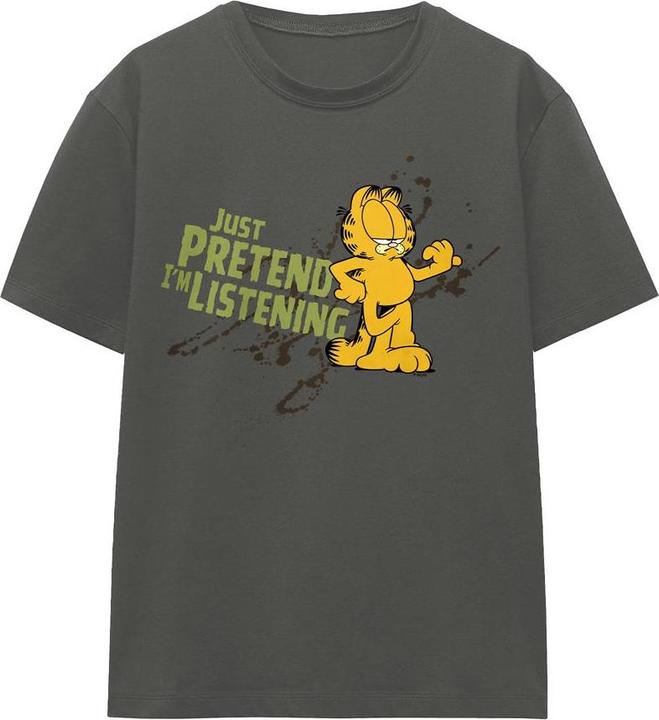 Garfield Just Pretend I'm Listening TShirt (S)