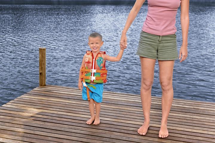 Image du produit Bestway Puddle Jumper® Gilet de sauvetage morse avec housse textile, 3-6 ans (19 - 30 kg)