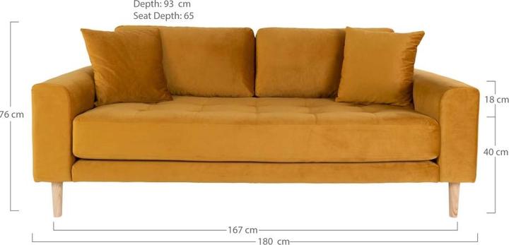Actual product image House Nordic lido (2.5-seater)