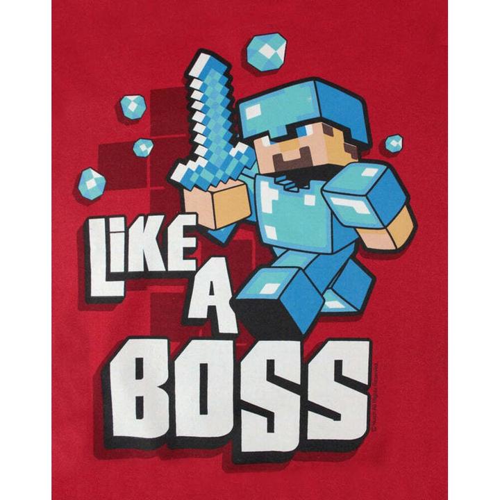 Immagine prodotto Minecraft Felpa con cappuccio Like A Boss Boys (116)