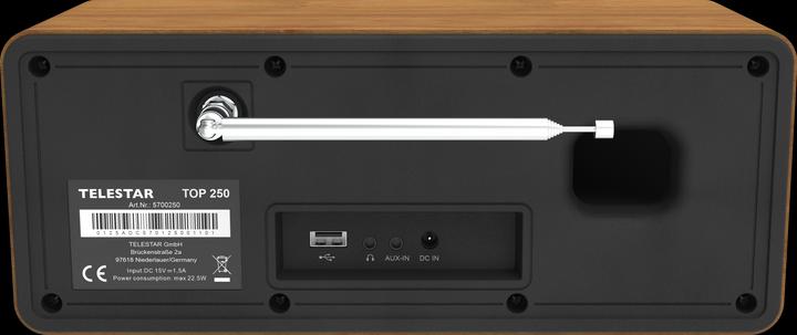 Produktbild Telestar TOP 250 (Internetradio, DAB+, FM, Bluetooth, WLAN)