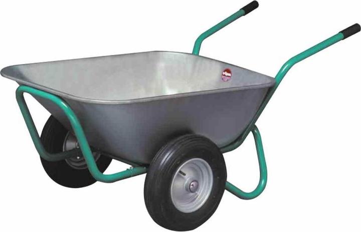 Mefro Kuli made of metal in silver, 148x80x68 cm, max. load up to 400 kg, capacity 140 l, Berei...