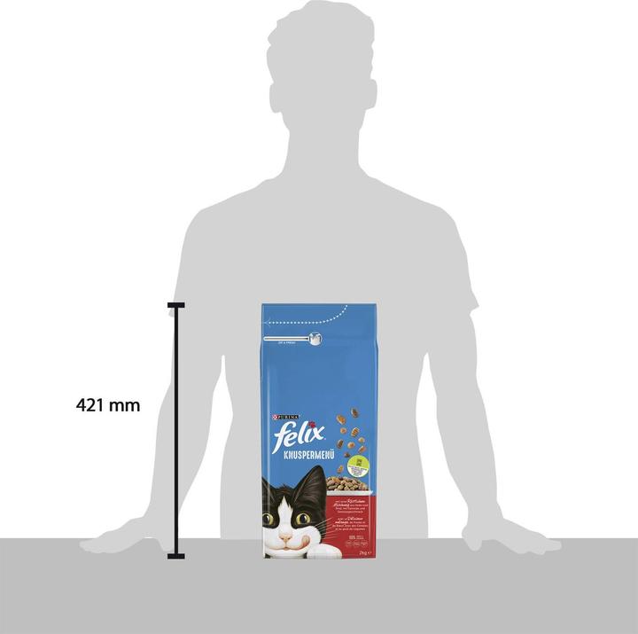 Immagine prodotto Felix Menu di carne croccante (Adulto, 1 pz., 2052 g)
