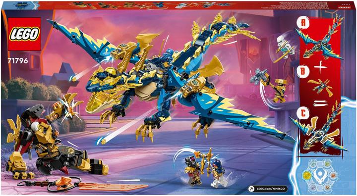 Actual product image LEGO Imperial Mech Duel against the Elemental Dragon (71796, LEGO Ninjago)