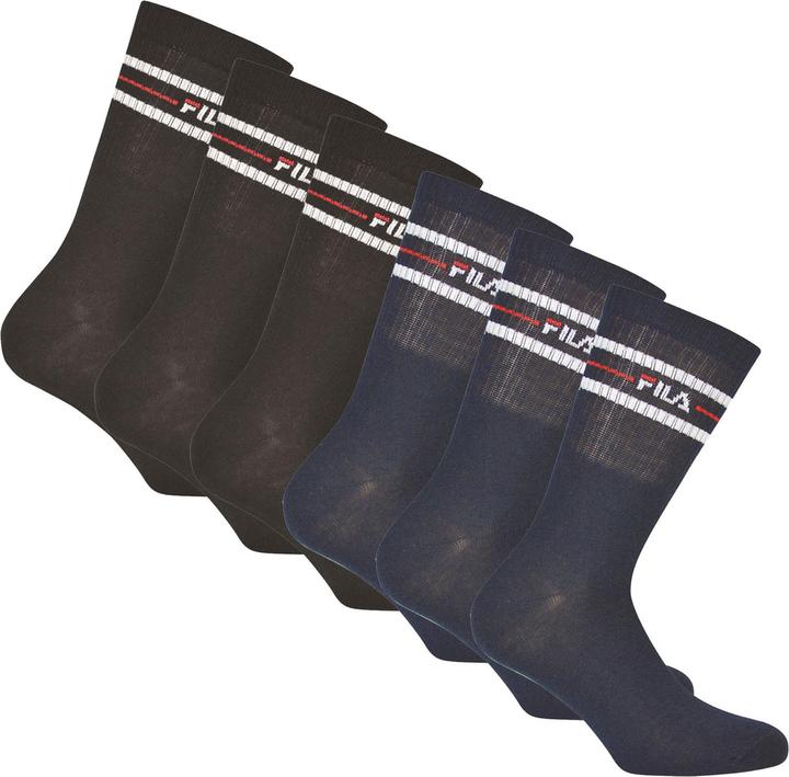 FILA Socken Sportlich Bequem sitzend (6er Pack, 39 - 42)