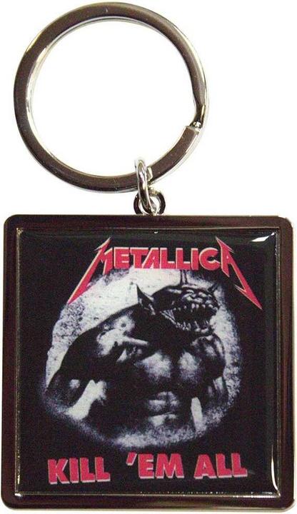 Actual product image Metallica Kill 'Em All / Jump In The Fire Keyring