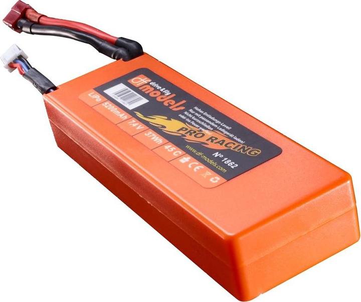 Actual product image DF-Models LiPo Pack 2S (7.40 V, 5200 mAh)