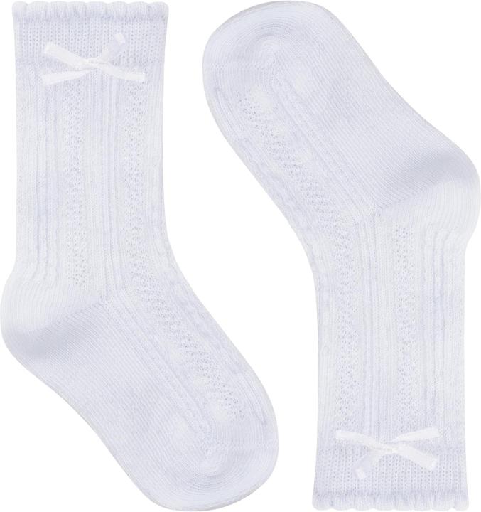 Image du produit Normani 4 paires de chaussettes pour enfants avec noeud - 9591 (paquet de 4, 23 - 26)