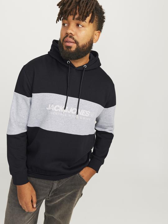 Produktbild Jack & Jones Jjelegacy Blocking Sweat Hood Noos Pls (4XL)