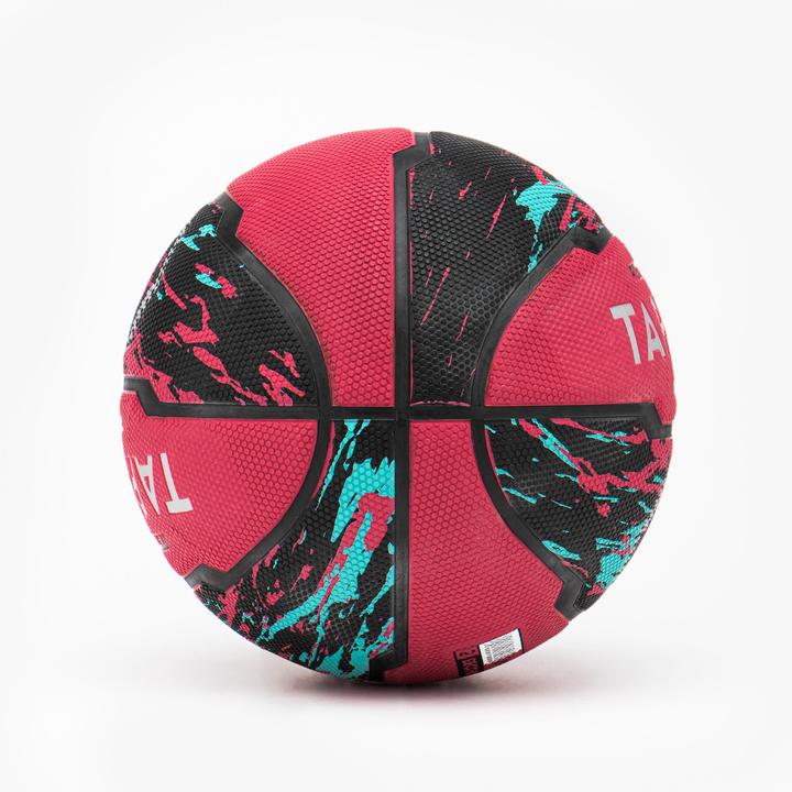 Actual product image Tarmak Basketball size 5 - R500 pink/black (5)
