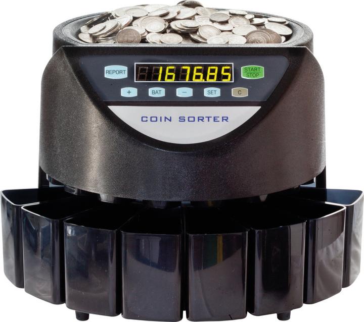 Image du produit Rottner Machine à compter et à trier les pièces de monnaie (Compteuse de pièces)