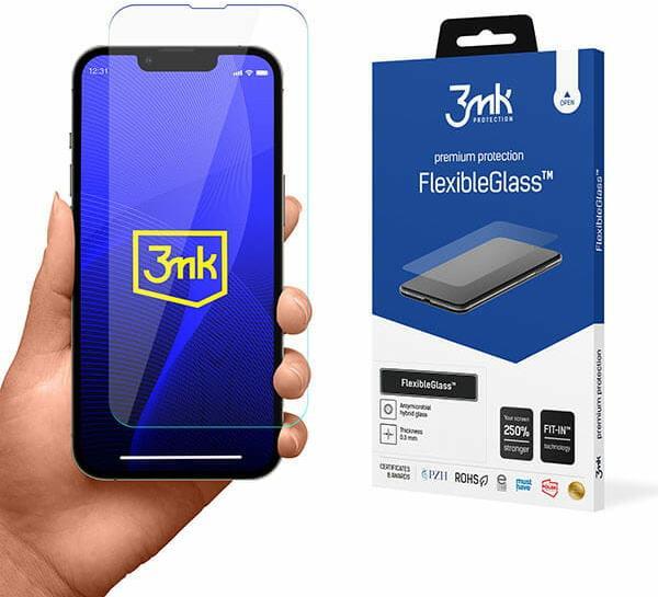 Immagine prodotto 3MK Protettore di schermo FlexibleGlass, pellicola per display (1 Pezzo/i, Apple iPhone 13, Apple iPhone 13 Pro)