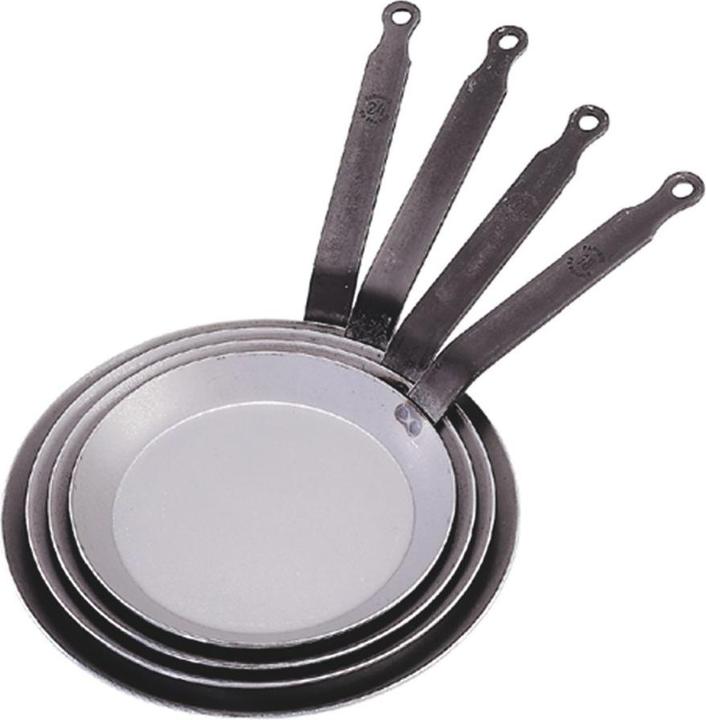 Image du produit de Buyer Carbone Plus Crêpière à induction (20 cm, Poêle à crêpe, Acier)