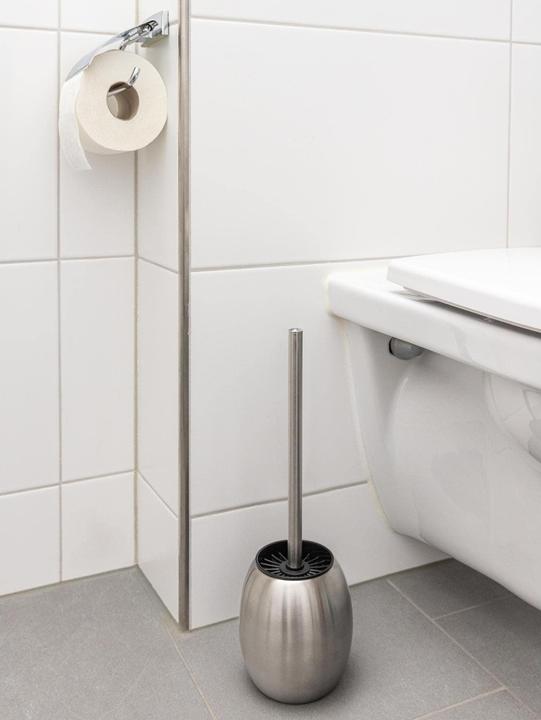 Image du produit Cocon Brosse à WC avec tête en caoutchouc Acier inoxydable