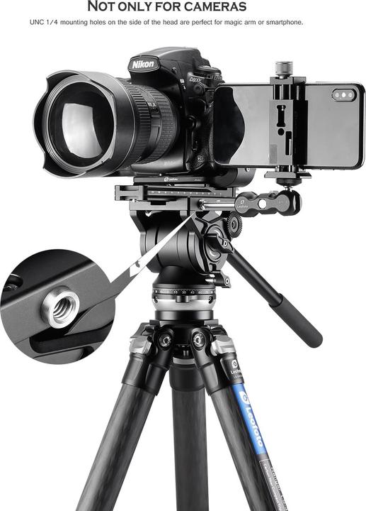 Actual product image Leofoto BV-15 (Video head)
