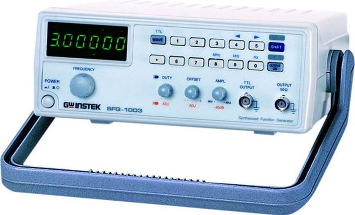 Produktbild GW Instek SFG-1003 Funktionsgenerator netzbetrieben 0.1Hz - 3MHz 1-Kanal Dreieck, Rechteck, Sinus
