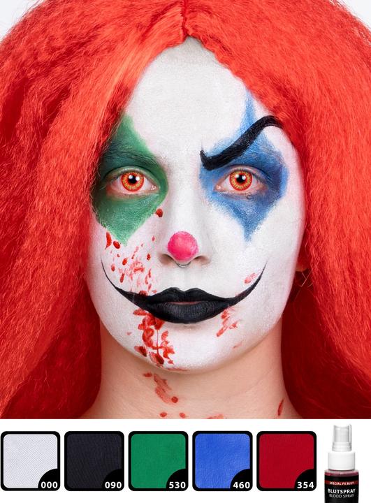 Produktbild Maskworld Horror Clown Girl Make-up Set