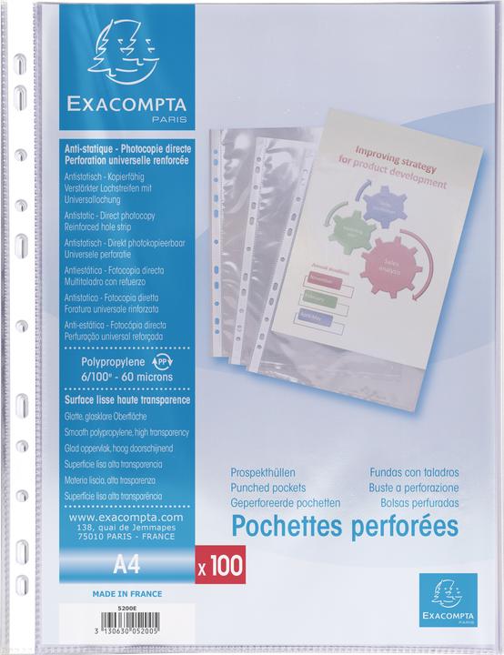 Actual product image Exacompta Brochure pockets (A4, 1 x)