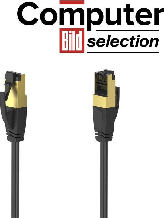 Immagine prodotto Hama Cavo di rete (S/FTP, CAT8.1, 3 m)