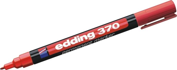 Produktbild Edding Permanentmarker 370 1mm rot (Rot, 1 mm, 1 x)