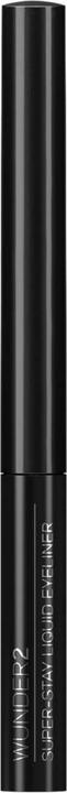 Wunder2 Super-Stay Liquid Eyeliner Black, parabenfrei 1.7ml (Schwarz)
